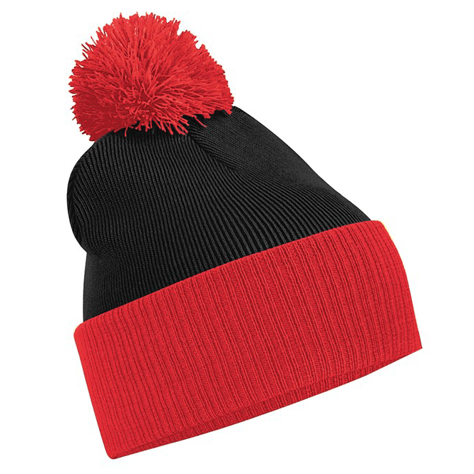 100 x Beechfield Snowstar Two-Tone Beanie Deal - All The Merchandise